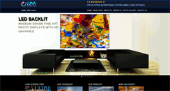 Desktop Screenshot of lunasciences.com